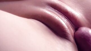 Close up Twat Banged with cumshot