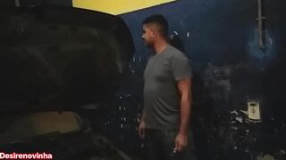 Dei expert mecânico gostoso Dj Jump completo no red