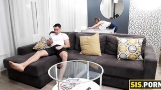 SIS.PORN. Smart lovelace offer stepsister a false hope for help for sake of cunt-nailing