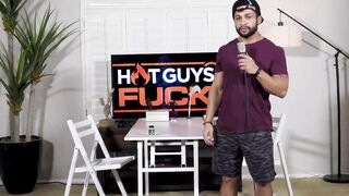 Bae 18 Yo Angelica Welcomes New Stud Luke To HotGuysFuck!