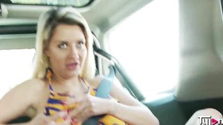Bombshell blonde Sienna Day gonna boned with a french bro