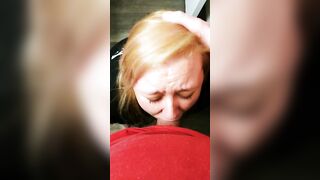 Deepthroating and fucking like a crazy little teens whore