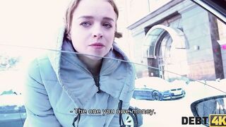 DEBT4k. Cunt With Mouth has a loan so why asks stranger to cover it for sex