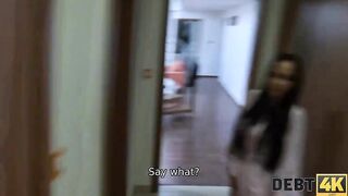 DEBT4k. If lassie wants to stay at rented room, she should nailed