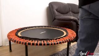 AgedLovE Big Titted Older Fucks Teenage Dude