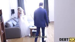 DEBT4k. Loan manager give bride a chance of getting rid of her debt