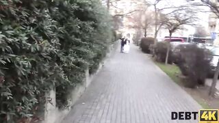 DEBT4k. Loan manager give bride a chance of getting rid of her debt