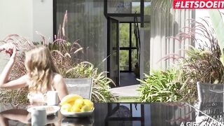 AGirlKnows - Adel Morel & Amelia Nice Beauty Ukrainian 19 Yo Sexsual Outdoors Dyke Pounded - LETSDOEIT
