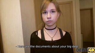 Debt4k. Jobless Lassie Should Riding Old Mans Penis For New Iphone
