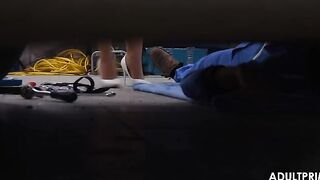 Housewife Paying The New Vehicle Repair by Adultprime