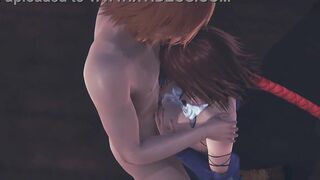 Final Fantasy X-two Cartoon - Yuna Hand Job and boobjob - Japanese chinese Manga Hentai Clip Game Porn