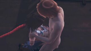 Final Fantasy X-two Cartoon - Yuna Hand Job and boobjob - Japanese chinese Manga Hentai Clip Game Porn