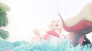 Hard Humiliation - fem dom pov film - rude bratty blonde kinky talk! Arya Grander