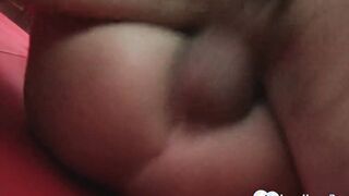 Kinky cougar enjoys his amazingly hot red playroom