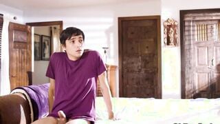 cougar Rachael Cavalli offer sex reward for stepson bad behavior. Rachael is shocked when she finds out that Ricky Spanish, was caught doing something erotic at the mall. Rachael then 'punishes' Ricky with sex.