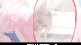 Cute babe Fucks Her Turned On Stepbrother