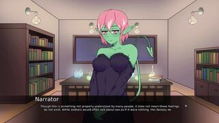 Honeymoon Quest Demo Part two FUCKING THE PRETTY HOT Long Boobed WITCH Beauty Tail