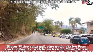 Business Man pick up german skank into holday for real sexdate