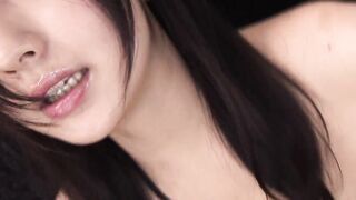 Compilation of several gangbangs of a Japanese 18 who fucks several mature guys all the time,