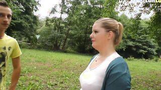DeutschlandReport - Big Hooters Fat German Bimbo Seduced And Fuck