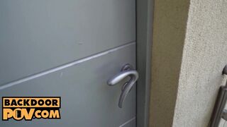 pov - Big Boobed milf Goddess Shalina Devine boned up the booty