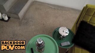 pov - Big Boobed milf Goddess Shalina Devine boned up the booty