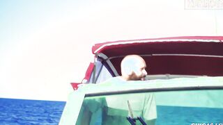 (FREE FULL FILM) - CHICAS LOCA - Alternative cougar Gina Snake Enjoying Hardcore Banging With Her bf On The Boat