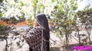 Sofia Cavero, Peruvian caught inside the streets of Trujillo