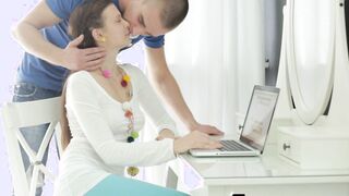 FAPADOO 4K – Private Sex Film Of The Young Bimbo Fucking With 2 Cocks