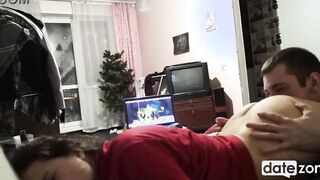 Amateur lovers get freaky watching porn and started to banged!