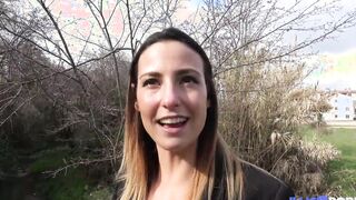 Beauty and greedy Pam wants 2 dicks for a crazy hot double