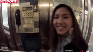 Thai Tourist gets her Tight Twat Banged - May Thai