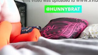 Chubby cosplay Velma Riding Sex Toy, Eats Cum Trailer