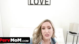 PervMom - Big Titted Inked Reagan Lush Rubbs Her Soak Vagina And Blows Stud's Penis point of view Style