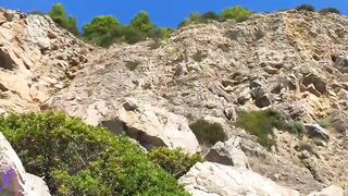 Sweet Hiking Vagina Was Plowed Inside Outdoors - Bunny Rabbits