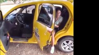 Viral Film Of A Colombian Sucking Off Cock And Fucking Into A Taxi Inside Cucuta