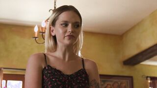 FamilyXXX - Blonde Long Booty Teenie Stepsister Blows Every last Drop Out (Joey White)