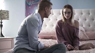 Older step daughter seduced her dad