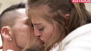 LETSDOEIT - Czech Bae (Silvia Dellai) Rough Spread Abroad By Local Dude