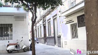 Ex-cleaning lady with the GREATEST MELONS has her piece of the Spanish dream