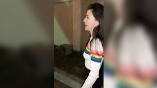 Natalie brooks pounded behind dumpster