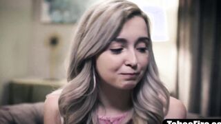 Step-daughter gets fuck by stepdad on her 18th birthday