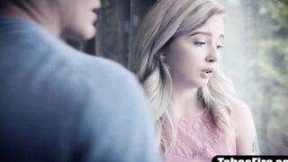 Step-daughter gets fuck by stepdad on her 18th birthday