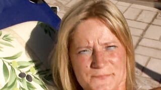 Older Girl masturbate at casting #4
