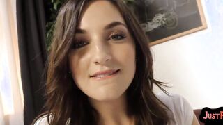 point of view smalltits amateur 19 yo talks filthy while boned