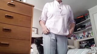 Bbw MILF change clothes