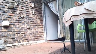 I caught my neighbours fucking inside the backyard and I know that's not her hubby
