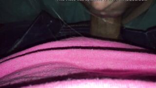 Desperate 18 Year Old Sneaks Her Bf In Her Room Then Suck His Cock Under The Cover While Parents Into The Next Room Cum Swallowing