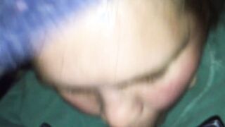 Desperate 18 Year Old Sneaks Her Bf In Her Room Then Suck His Cock Under The Cover While Parents Into The Next Room Cum Swallowing