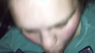 Desperate 18 Year Old Sneaks Her Bf In Her Room Then Suck His Cock Under The Cover While Parents Into The Next Room Cum Swallowing